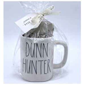 NEW Rae Dunn Dunn Hunter Mug & Tea Towel Set
